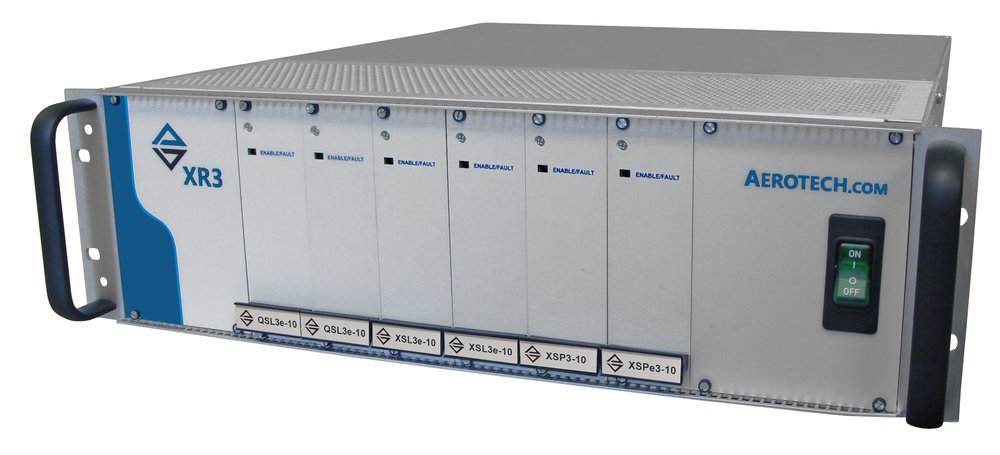Six-Axis Drive Rack with Fiber-Optic Interface for Brush, Brushless, and Stepper Motors